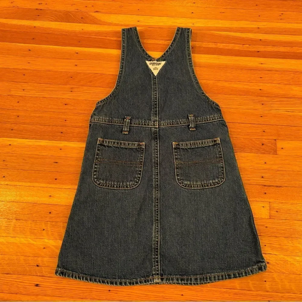 Osh Kosh B’Gosh denim overall dress